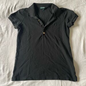 Lauren by Ralph Lauren Black Polo for Women